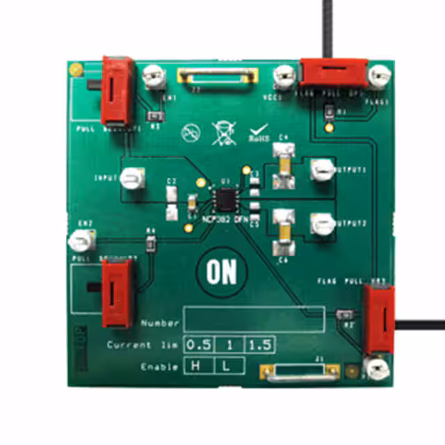 NCP382LMN10AGEVB onsemi  Cartes et kits d'évaluation et de démonstration